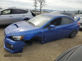 2017 Subaru WRX STI with VIN JF1VA2M68H9817565, listed as a Copart auction lot 47459955 with 137,579 mi miles and Salvage Title. Bid and sale history available at carsss.com. Image 1.
