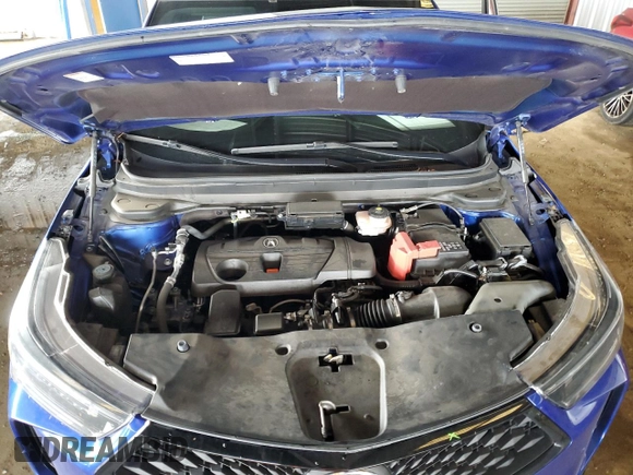 2022 Acura RDX w/A-Spec Package with VIN 5J8TC1H63NL003405, listed as a Copart auction lot 43054095 with 0 mi miles and Salvage Title. Bid and sale history available at carsss.com. Image 12.