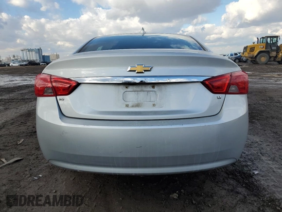 2018 Chevrolet Impala LT with VIN 2G1105S32J9159059, listed as a Copart auction lot 47295415 with 125,095 mi miles and Salvage Title. Bid and sale history available at DreamBid. Image 6.