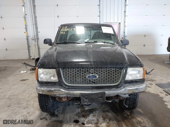 2003 Ford Ranger XL Fleet with VIN 1FTZR45EX3PA60520, listed as a IAAI auction lot 41591797 with 205,040 mi miles. Bid and sale history available at carsss.com. Image 12.