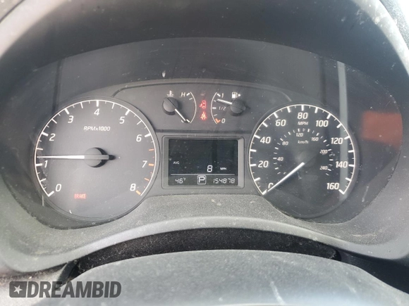 2015 Nissan Sentra SL with VIN 3N1AB7AP3FY346967, listed as a Copart auction lot 48386775 with 154,878 mi miles and Salvage Title. Bid and sale history available at DreamBid. Image 9.