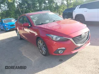 2014 Mazda 3 S Grand Touring z VIN JM1BM1W32E1160984, wystawiony jako IAAI lot #42280217 z przebiegiem 160 507 mil mil oraz . Historia ofert i sprzedaży dostępna na DreamBid. Obrazek 1.