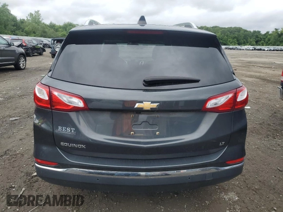 2018 Chevrolet Equinox LT with VIN 2GNAXJEV9J6126450, listed as a Copart auction lot 61061315 with 69,015 mi miles and Salvage title. Bid and sale history available at DreamBid. Image 6.