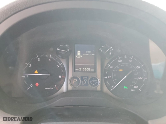 2011 Lexus GX 460 Premium with VIN JTJJM7FX1B5022887, listed as a Copart auction lot 47428495 with 213,205 mi miles and Salvage Title. Bid and sale history available at carsss.com. Image 9.