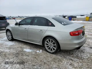 2014 Audi A4 Premium Plus with VIN WAUFFAFL7EN041118, listed as a Copart auction lot 45571105 with 82,600 mi miles and Non Repairable. Bid and sale history available at carsss.com. Image 2.