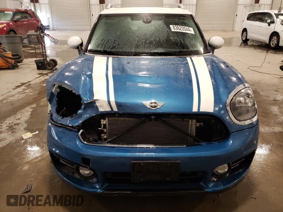 2017 MINI Countryman Cooper z VIN WMZYV5C37H3B75799, wystawiony jako Copart lot #83622044 z przebiegiem 71 118 mil mil oraz Szkoda całkowita • Salvage title. Historia ofert i sprzedaży dostępna na DreamBid. Obrazek 5.
