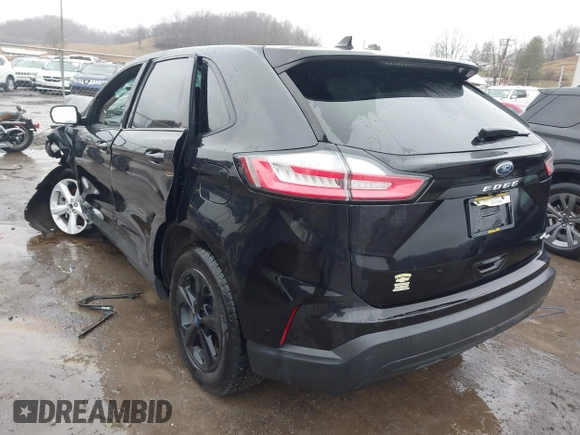 2021 Ford Edge SE with VIN 2FMPK4G99MBA22681, listed as a IAAI auction lot 41576016 with 92,457 mi miles and . Bid and sale history available at DreamBid. Image 3.