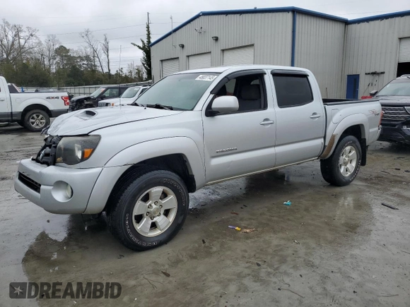 2008 Toyota Tacoma PreRunner with VIN 5TEJU62N08Z534955, listed as a Copart auction lot 48037145 with 189,776 mi miles and Salvage Title. Bid and sale history available at carsss.com. Image 1.