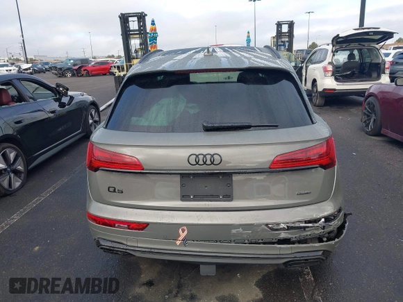 2023 Audi Q5 S line Prestige with VIN WA1F2AFY5P2128024, listed as a IAAI auction lot 41772429 with 10,106 mi miles. Bid and sale history available at carsss.com. Image 17.