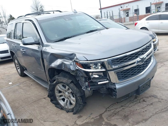 2018 Chevrolet Tahoe LT with VIN 1GNSKBKC1JR150693, listed as a IAAI auction lot 41656510 with 72,667 mi miles. Bid and sale history available at carsss.com. Image 1.