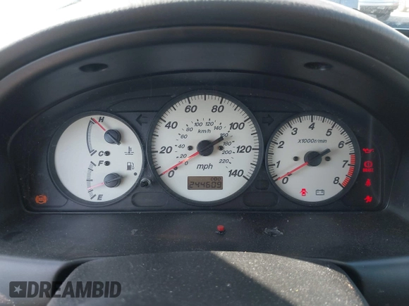 2002 Mazda Protege z VIN JM1BJ246221493337, wystawiony jako IAAI lot #42171966 z przebiegiem 244 609 mil mil oraz . Historia ofert i sprzedaży dostępna na DreamBid. Obrazek 7.
