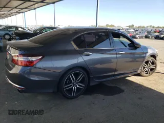 2017 Honda Accord Sport with VIN 1HGCR2F5XHA223445, listed as a Copart auction lot 50564205 with 223,129 mi miles and Salvage Title. Bid and sale history available at carsss.com. Image 3.