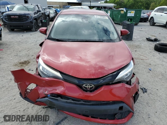 2020 Toyota C-HR LE with VIN NMTKHMBX2LR104668, listed as a Copart auction lot 51739985 with 108,757 mi miles and Non Repairable. Bid and sale history available at DreamBid. Image 5.