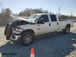 2014 Ford Super Duty F-250 SRW XL with VIN 1FT7W2BT2EEA78306, listed as a Copart auction lot 46229645 with 191,035 mi miles and Salvage Title. Bid and sale history available at carsss.com. Image 1.