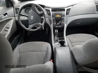 2013 Hyundai Sonata GLS with VIN 5NPEB4AC1DH593585, listed as a Copart auction lot 51829125 with 130,101 mi miles and Salvage Title. Bid and sale history available at carsss.com. Image 8.