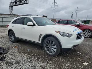 2013 Infiniti FX with VIN JN8CS1MW0DM171913, listed as a Copart auction lot 50718035 with Not Provided miles and Non Repairable. Bid and sale history available at carsss.com. Image 4.