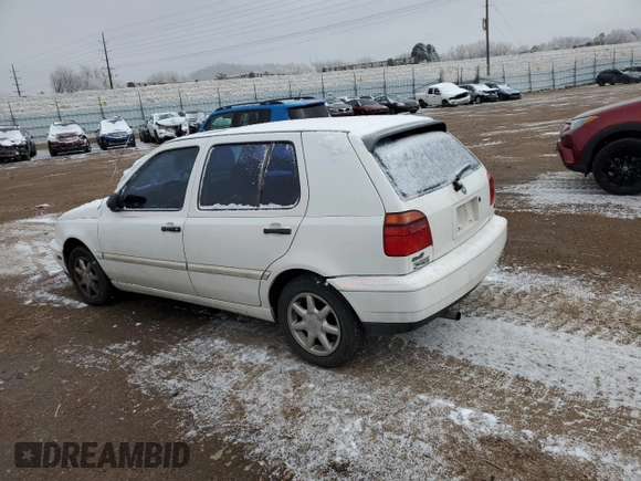 1997 Volkswagen Golf с VIN 3VWFA81H5VM008980, выставлен на аукционе Copart как лот 45336405 с пробегом 119 529 миль миль и Списание • Salvage title. История ставок и продаж доступна на DreamBid. Изображение 2.