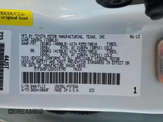 2013 Toyota Tundra 4WD Truck with VIN 5TFDW5F12DX315795, listed as a Copart auction lot 52210045 with 144,106 mi miles and Salvage Title. Bid and sale history available at carsss.com. Image 12.