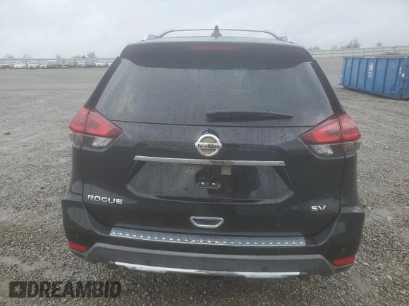 2020 Nissan Rogue SV with VIN KNMAT2MTXLP529933, listed as a Copart auction lot 51742125 with 80,764 mi miles and Non repairable. Bid and sale history available at DreamBid. Image 6.