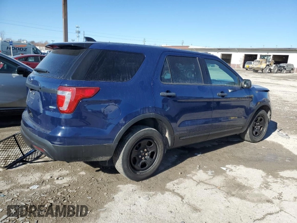 2017 Ford Police Interceptor Utility z VIN 1FM5K8AR5HGC35293, wystawiony jako Copart lot #42462805 z przebiegiem 132 675 mil mil oraz Szkoda całkowita • Salvage title. Historia ofert i sprzedaży dostępna na DreamBid. Obrazek 3.
