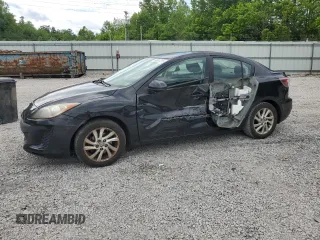 2012 Mazda 3 i Touring with VIN JM1BL1VG6C1511626, listed as a Copart auction lot 58381315 with 97,741 mi miles and Salvage title. Bid and sale history available at DreamBid. Image 1.