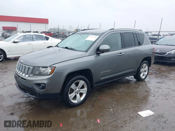 2014 Jeep Compass Latitude with VIN 1C4NJCEB2ED522109, listed as a IAAI auction lot 40282558 with 168,954 mi miles and . Bid and sale history available at carsss.com. Image 17.