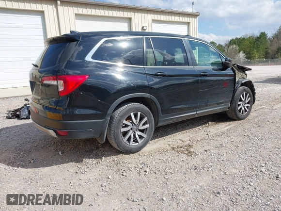 2019 Honda Pilot EX-L with VIN 5FNYF5H5XKB008027, listed as a IAAI auction lot 41794539 with 110,832 mi miles and . Bid and sale history available at carsss.com. Image 4.