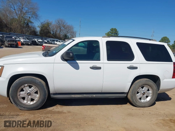 2012 Chevrolet Tahoe Commercial with VIN 1GNLC2E09CR185598, listed as a IAAI auction lot 41699321 with 202,198 mi miles and . Bid and sale history available at DreamBid. Image 14.
