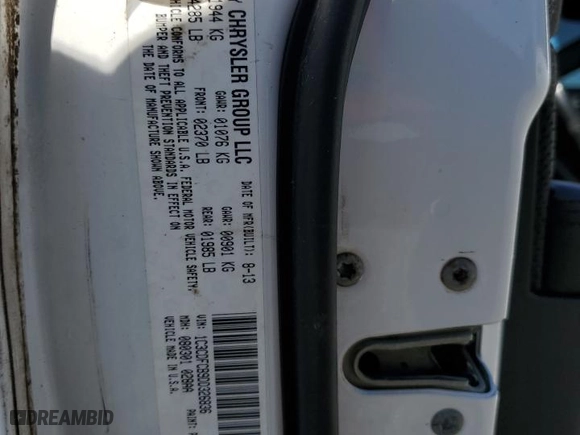 2013 Dodge Dart GT with VIN 1C3CDFCB9DD326836, listed as a Copart auction lot 43646695 with 179,018 mi miles and Salvage Title. Bid and sale history available at carsss.com. Image 12.