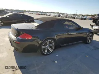 2007 BMW 6 Series M6 with VIN WBSEK93597CY78829, listed as a Copart auction lot 76952864 with 76,175 mi miles and Clean Title. Bid and sale history available at carsss.com. Image 3.
