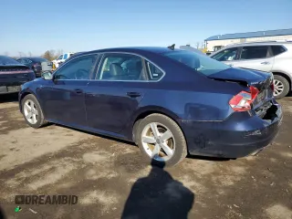 2014 Volkswagen Passat Wolfsburg Edition z VIN 1VWAT7A35EC030742, wystawiony jako Copart lot #46586205 z przebiegiem 185 690 mil mil oraz Szkoda całkowita • Salvage title. Historia ofert i sprzedaży dostępna na DreamBid. Obrazek 2.
