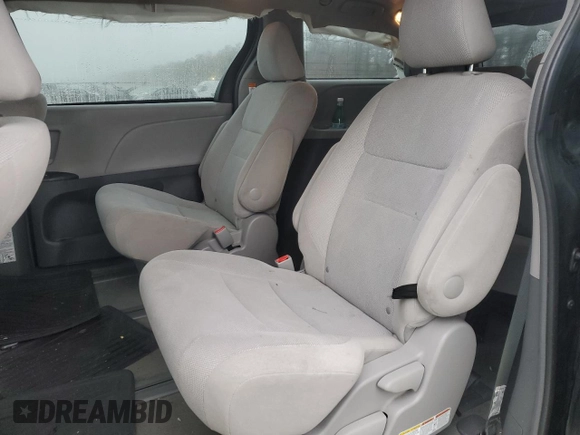 2017 Toyota Sienna L with VIN 5TDZZ3DC7HS900115, listed as a Copart auction lot 44694995 with 80,798 mi miles and Salvage Title. Bid and sale history available at DreamBid. Image 11.