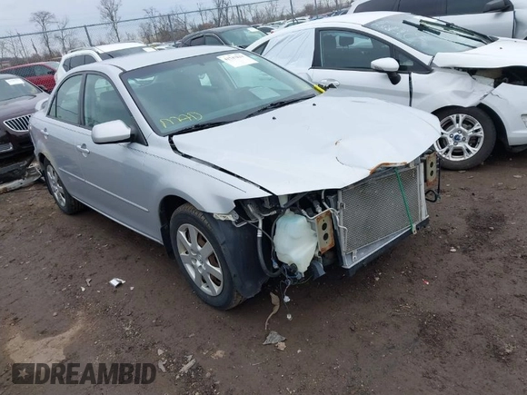2007 Mazda 6 i Sport VE with VIN 1YVHP80C975M32228, listed as a IAAI auction lot 41747821 with 115,741 mi miles and . Bid and sale history available at carsss.com. Image 1.