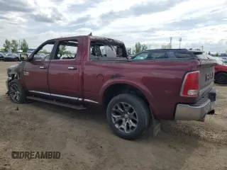 2018 Ram 1500 Longhorn with VIN 1C6RR7WM2JS228479, listed as a Copart auction lot 58588905 with Not provided miles and Non repairable. Bid and sale history available at DreamBid. Image 2.