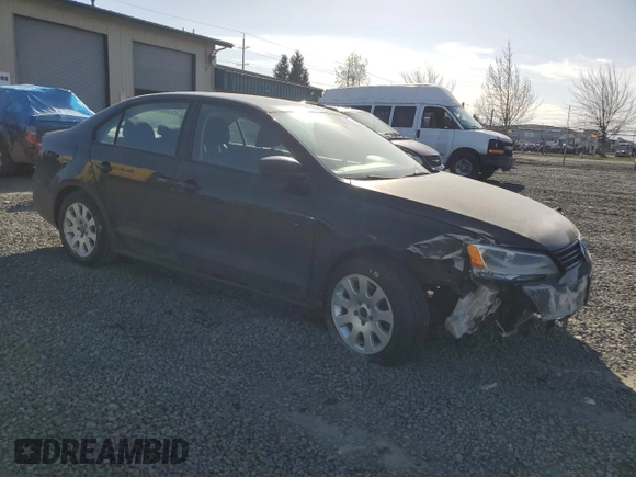 2012 Volkswagen Jetta S with VIN 3VW2K7AJ8CM404665, listed as a Copart auction lot 52007445 with 123,487 mi miles and Salvage title. Bid and sale history available at DreamBid. Image 4.