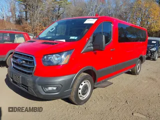 2020 Ford Transit Passenger XL with VIN 1FBAX2Y82LKB00491, listed as a IAAI auction lot 40889517 with 25,430 mi miles and . Bid and sale history available at DreamBid. Image 2.