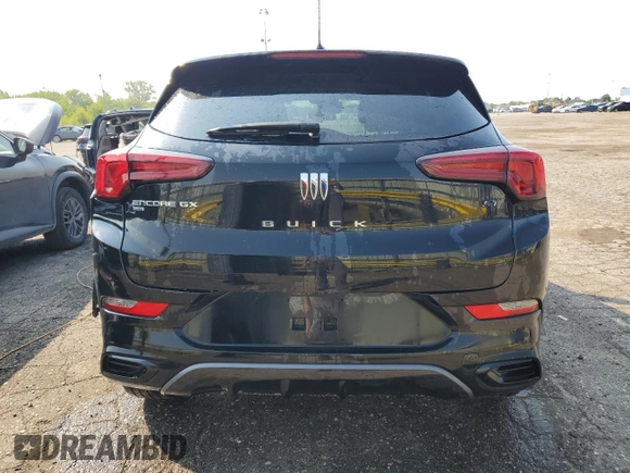 2024 Buick Encore GX Sport Touring с VIN KL4AMESLXRB169418, выставлен на аукционе Copart как лот 60566775 с пробегом 30 167 миль миль и Чистый • Clean title. История ставок и продаж доступна на DreamBid. Изображение 6.