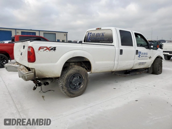 2012 Ford F-350 XL with VIN 1FT8W3BT5CEA15871, listed as a Copart auction lot 58026625 with Not provided miles and Salvage title. Bid and sale history available at DreamBid. Image 3.