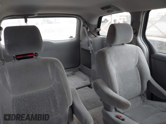 2005 Toyota Sienna CE with VIN 5TDZA23C55S381533, listed as a IAAI auction lot 42007324 with 221,520 mi miles and . Bid and sale history available at DreamBid. Image 8.