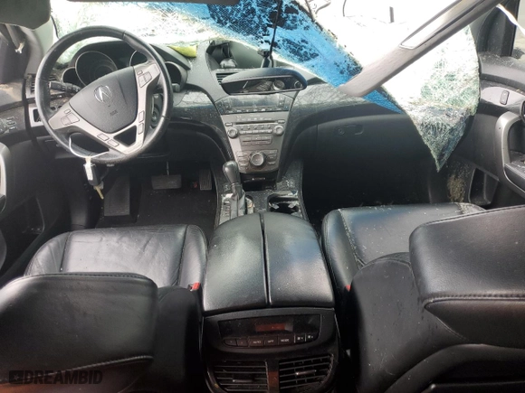 2009 Acura MDX Tech Pkg with VIN 2HNYD28619H514115, listed as a Copart auction lot 45531845 with 135,701 mi miles and Salvage Title. Bid and sale history available at carsss.com. Image 8.