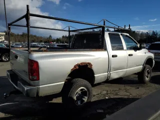 2003 Dodge Ram 1500 ST with VIN 1D7HU18D83J672364, listed as a Copart auction lot 43770495 with 0 mi miles and Salvage Title. Bid and sale history available at carsss.com. Image 3.