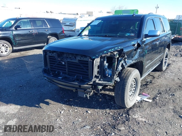2019 GMC Yukon Denali with VIN 1GKS2CKJ8KR104796, listed as a IAAI auction lot 41843188 with 91,340 mi miles. Bid and sale history available at carsss.com. Image 6.