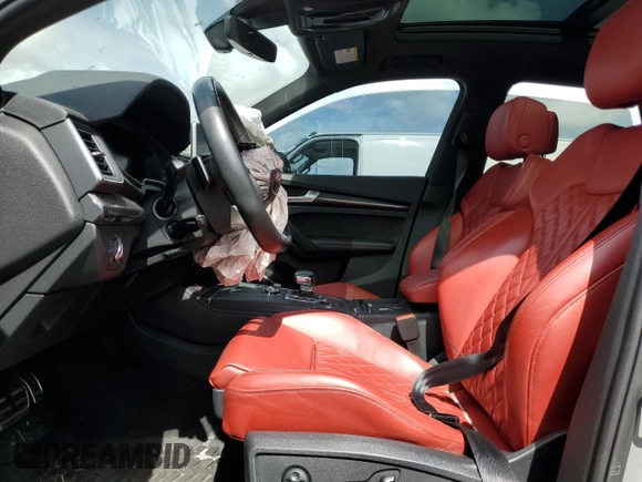 2019 Audi SQ5 Premium Plus with VIN WA1B4AFY1K2001739, listed as a Copart auction lot 44765984 with 29,469 mi miles and . Bid and sale history available at DreamBid. Image 7.