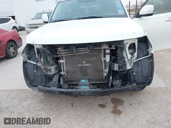 2020 Nissan Armada SV with VIN JN8AY2ND4LX016965, listed as a IAAI auction lot 41426843 with 62,523 mi miles. Bid and sale history available at carsss.com. Image 6.