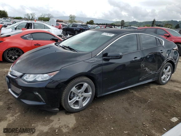 2017 Chevrolet Volt LT with VIN 1G1RC6S53HU102626, listed as a Copart auction lot 51262365 with 123,529 mi miles and Salvage Title. Bid and sale history available at carsss.com. Image 1.