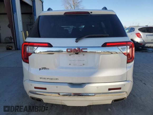 2021 GMC Acadia Denali с VIN 1GKKNPLS8MZ123860, выставлен на аукционе Copart как лот 50782185 с пробегом 38 043 миль миль и Списание • Salvage title. История ставок и продаж доступна на DreamBid. Изображение 6.