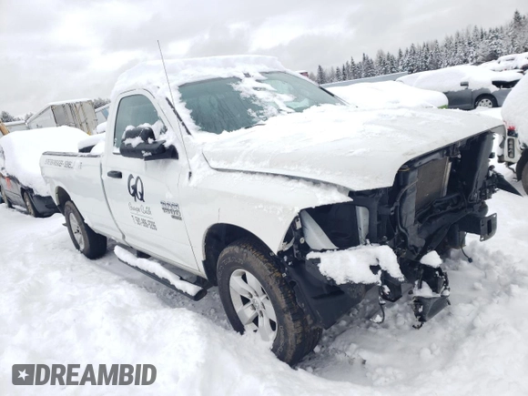 2022 Ram 1500 Tradesman z VIN 3C6JR7DG0NG425111, wystawiony jako Copart lot #83220714 z przebiegiem 50 939 mil mil oraz Szkoda całkowita • Salvage title. Historia ofert i sprzedaży dostępna na DreamBid. Obrazek 4.