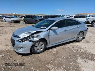 2012 Hyundai Sonata Hybrid with VIN KMHEC4A40CA063129, listed as a Copart auction lot 52650245 with 121,519 mi miles and Salvage title. Bid and sale history available at DreamBid. Image 1.