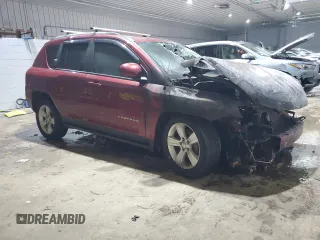 2015 Jeep Compass High Altitude Edition with VIN 1C4NJDEB3FD215815, listed as a Copart auction lot 45973745 with 0 mi miles and Salvage Title. Bid and sale history available at carsss.com. Image 4.