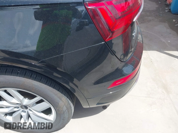 2023 Audi Q5 S line Premium with VIN WA1GAAFY3P2027829, listed as a IAAI auction lot 42638257 with 61,925 mi miles and . Bid and sale history available at DreamBid. Image 6.